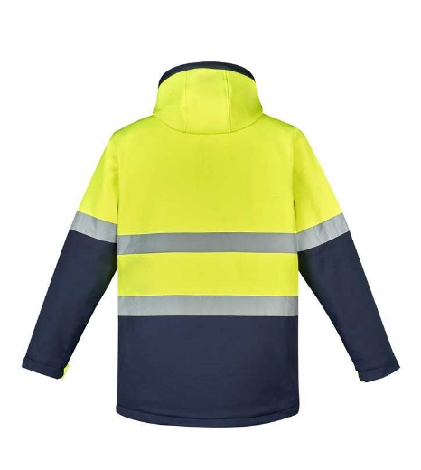 Picture of Syzmik, Unisex Hi Vis Antarctic Softshell Taped Jacket